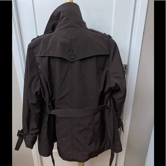 CROFT & BARROW Women's Lined Brown 3/4-Length Jacket, Size 1X. - Picture 2 of 7